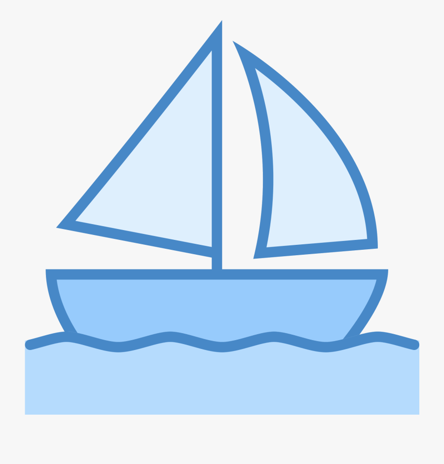 Sailing Vector Dinghy - Velas De Barco Png, Transparent Clipart