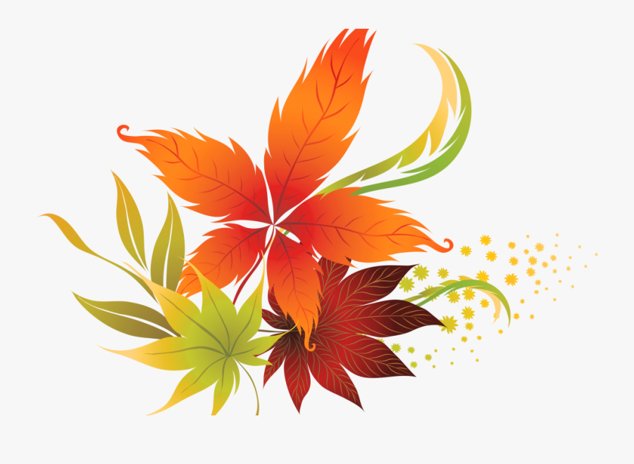 Fall Reading Cliparts - Transparent Background Autumn Clip Art, Transparent Clipart