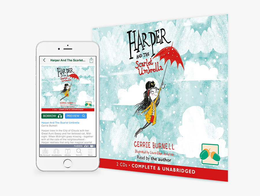 Harper And The Scarlet Umbrella - Graphic Design, Transparent Clipart