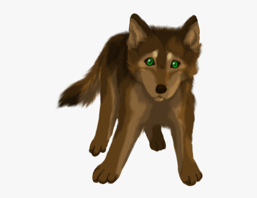 Pup By Windwolf - Anime White Wolf Pup, Transparent Clipart