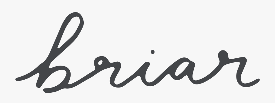 Briar Bonnets - Calligraphy, Transparent Clipart
