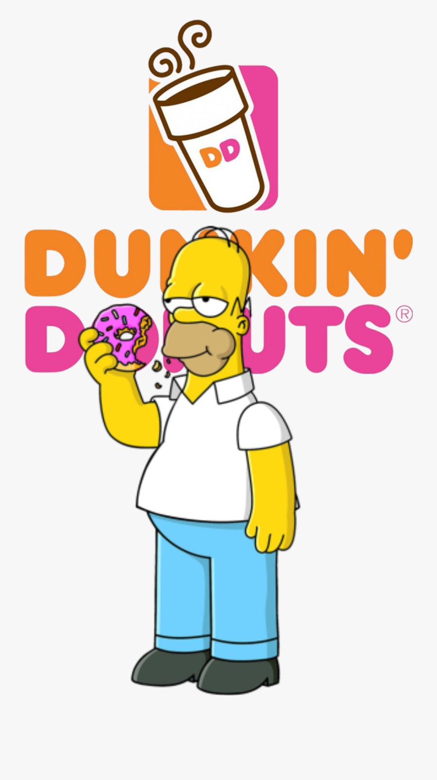 738052 Freetoedit Scdonut Donut Picsart - Cartoon, Transparent Clipart