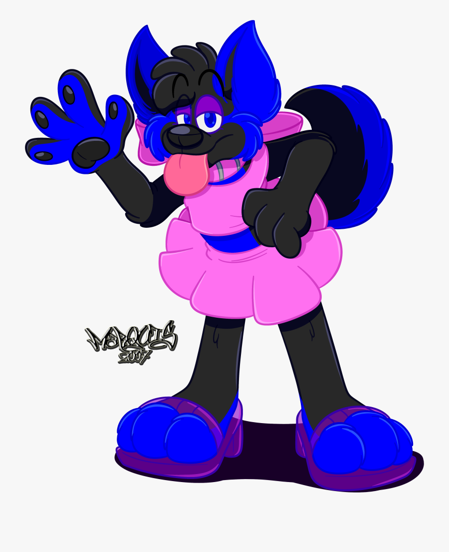 Sassy Pup - Cartoon, Transparent Clipart