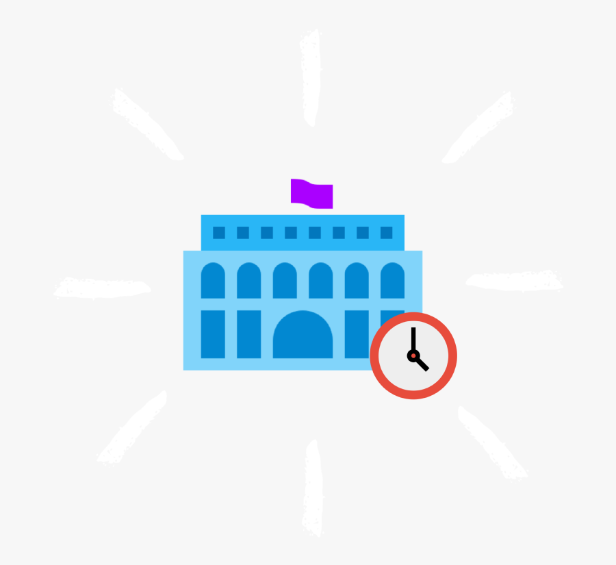 My Only Passport Is With An Embassy For Visa Processing - 3d Embassy Icon Png, Transparent Clipart