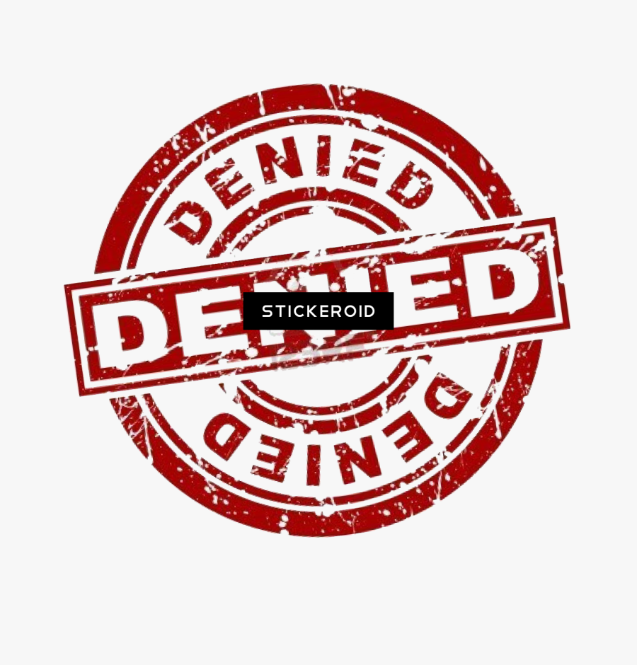 Visa Decline Stamp Png Clipart , Png Download - Transparent Denied Stamp Png, Transparent Clipart