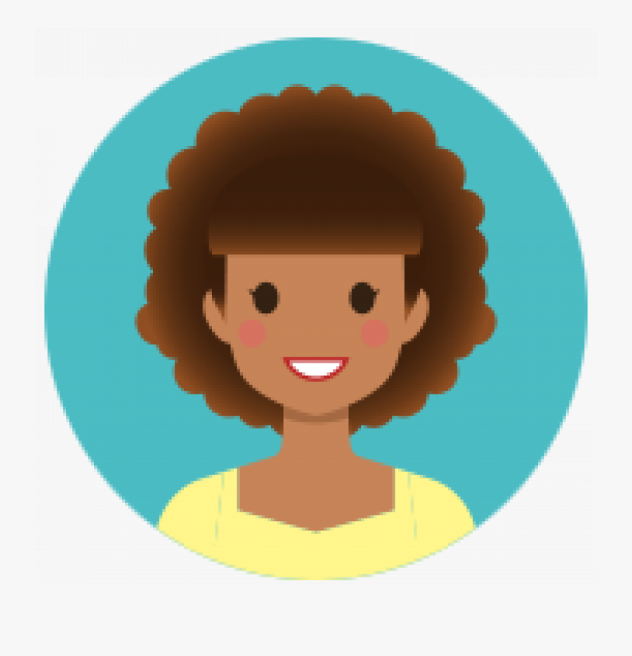 Transparent Female Student Studying Clipart - Aso Oke Hat, Transparent Clipart