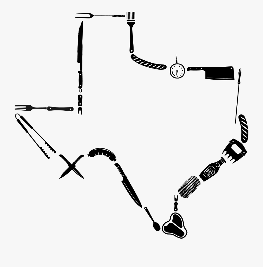 Big Texas Catering, Transparent Clipart