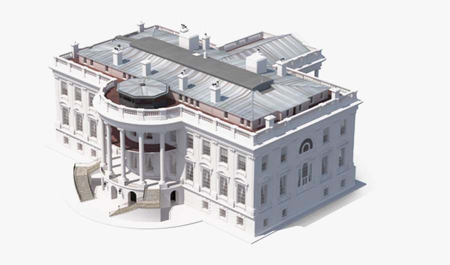 White House Building Eb-1 Visa - White House All Angles, Transparent Clipart