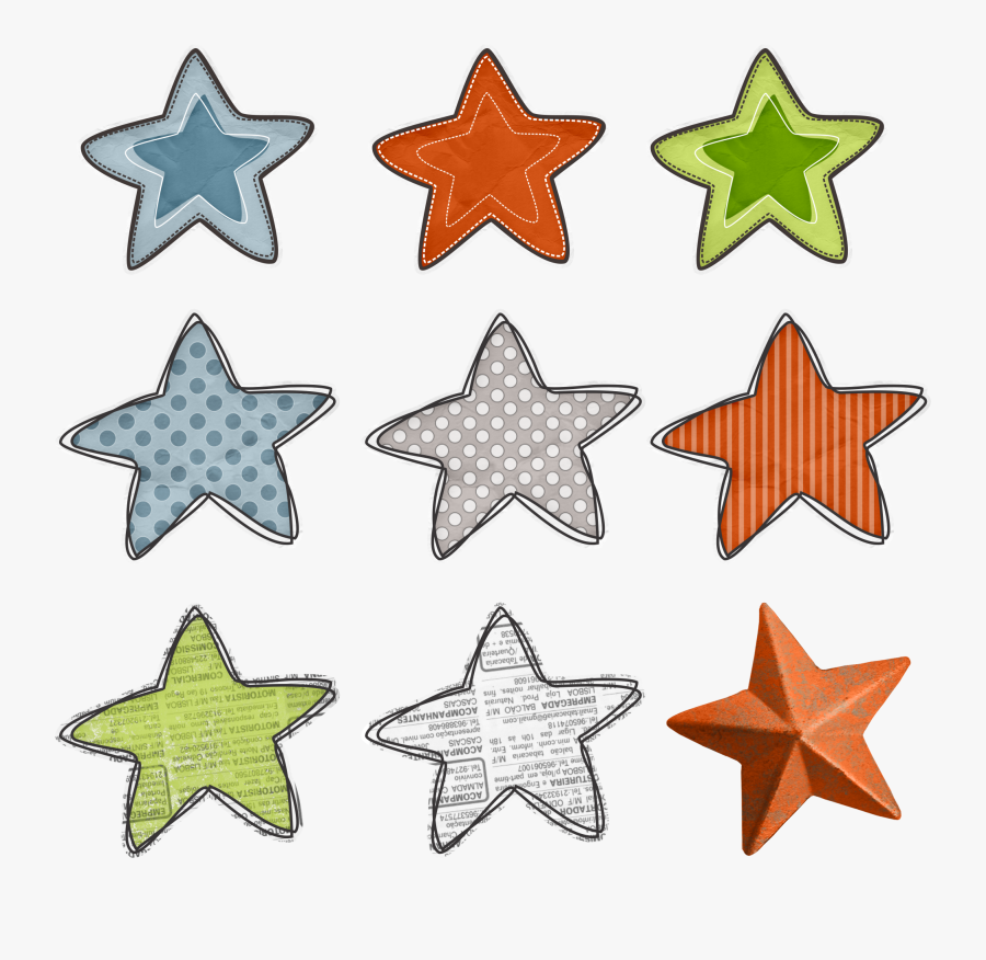 Heat Transfer Vinyl Stars , Transparent Cartoons - Heat Transfer Vinyl Stars, Transparent Clipart