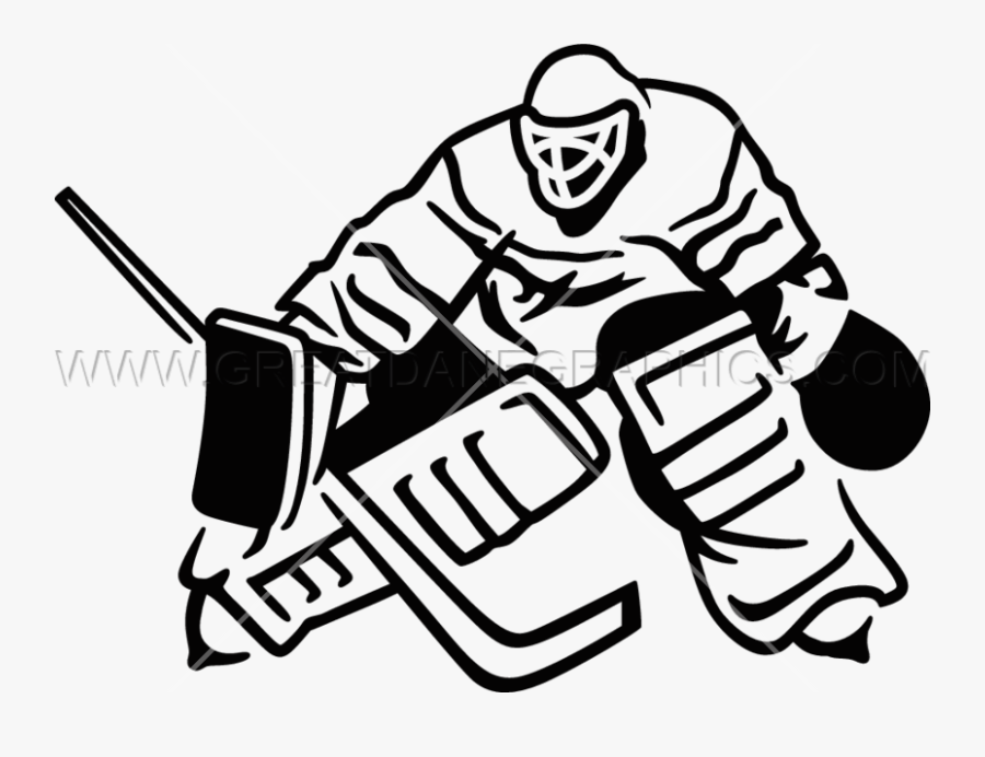 Collection Of Hockey - Hockey Goalie Clip Art, Transparent Clipart