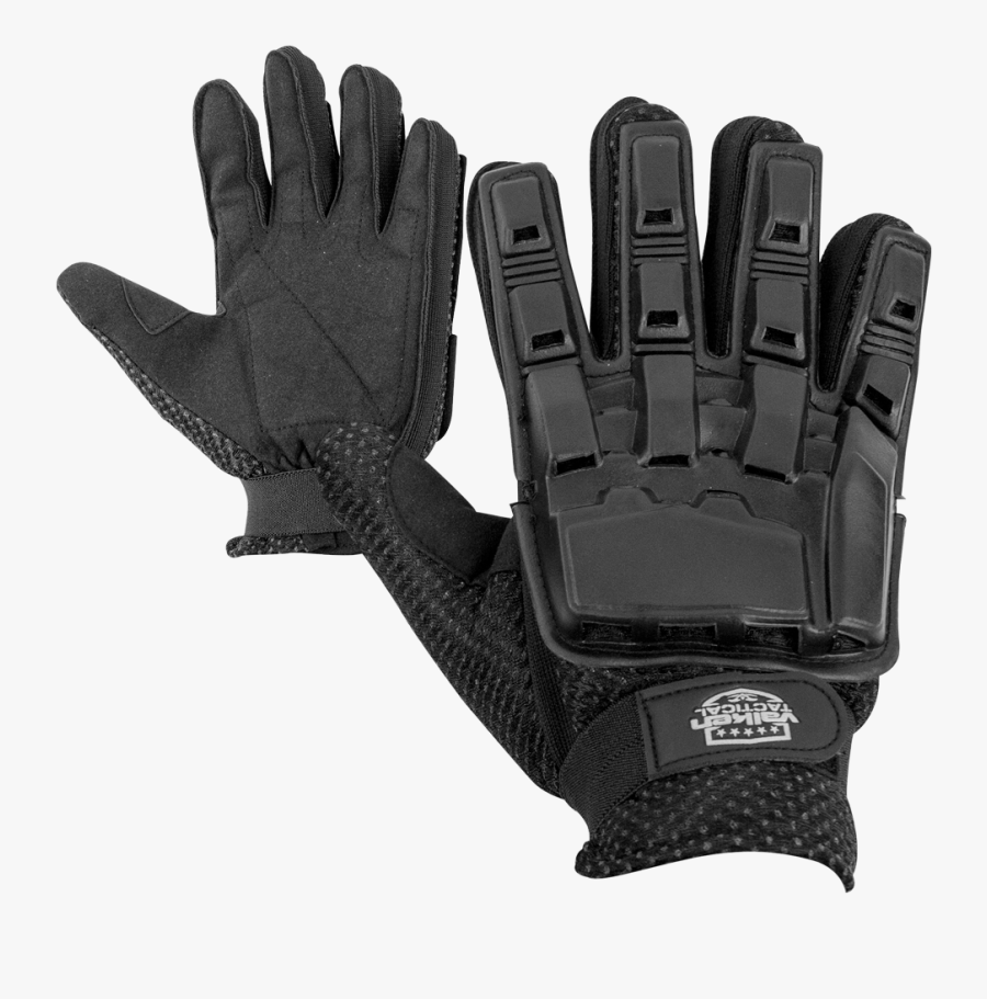 Valken Full Finger Plastic Back Gloves, Transparent Clipart