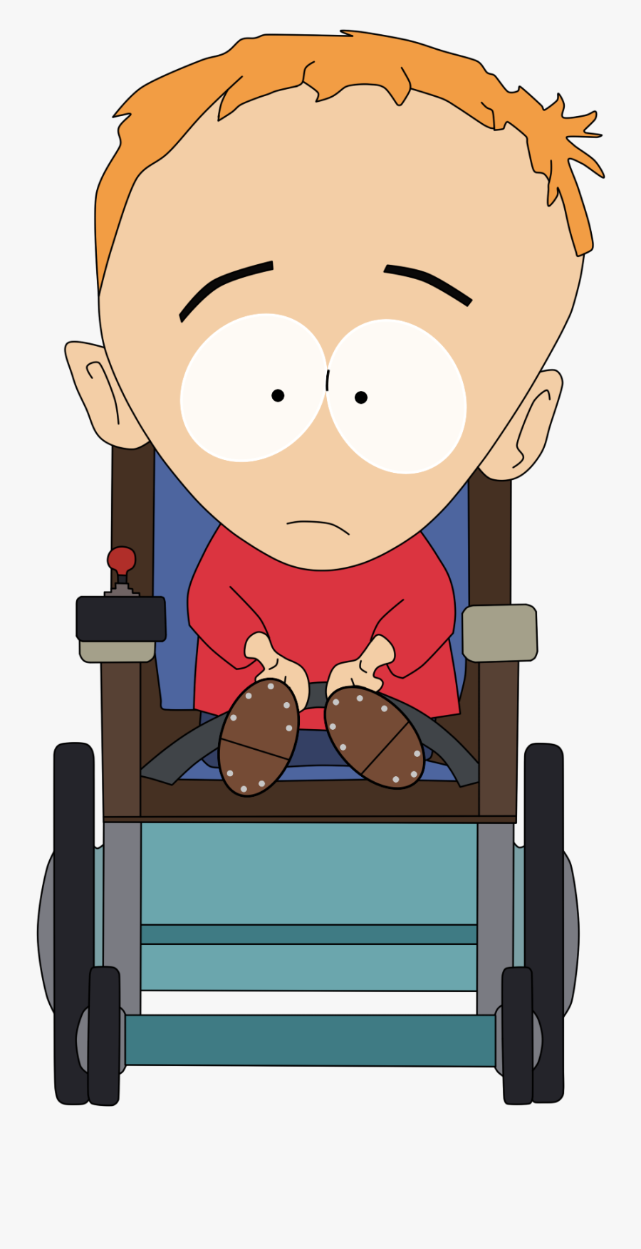 Clipart Resolution 1000*1806 - South Park Timmy, Transparent Clipart
