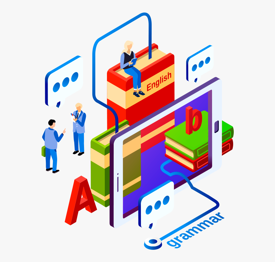 Clip Interpreting Spanish English, Transparent Clipart