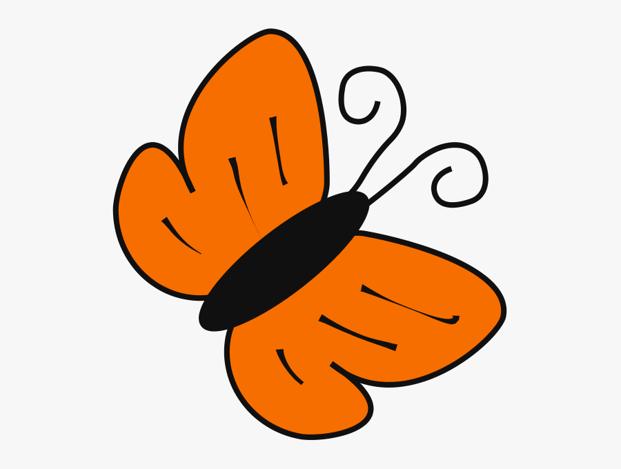 Thumb Image - Clip Art Orange Butterfly, Transparent Clipart
