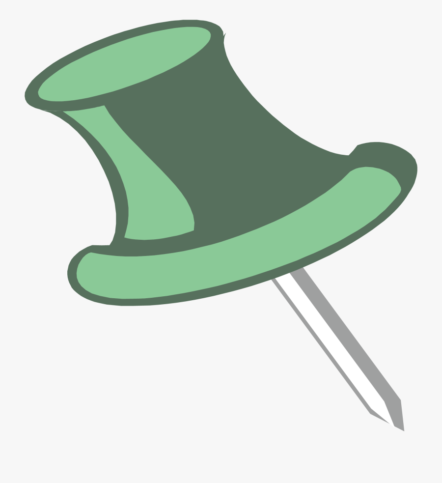 Green Round Pin Material Picture 1793*1880 Transprent - Recycling Bin Clip Art, Transparent Clipart