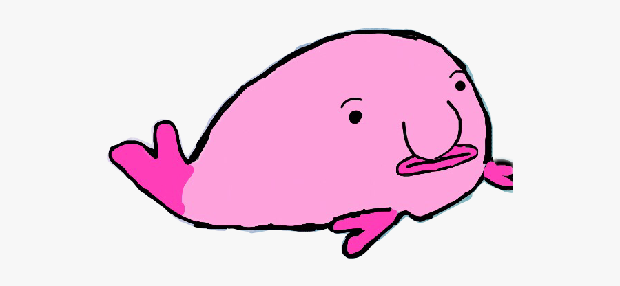 #blobfish #blobby #cute #kaiwaii #freetoedit, Transparent Clipart