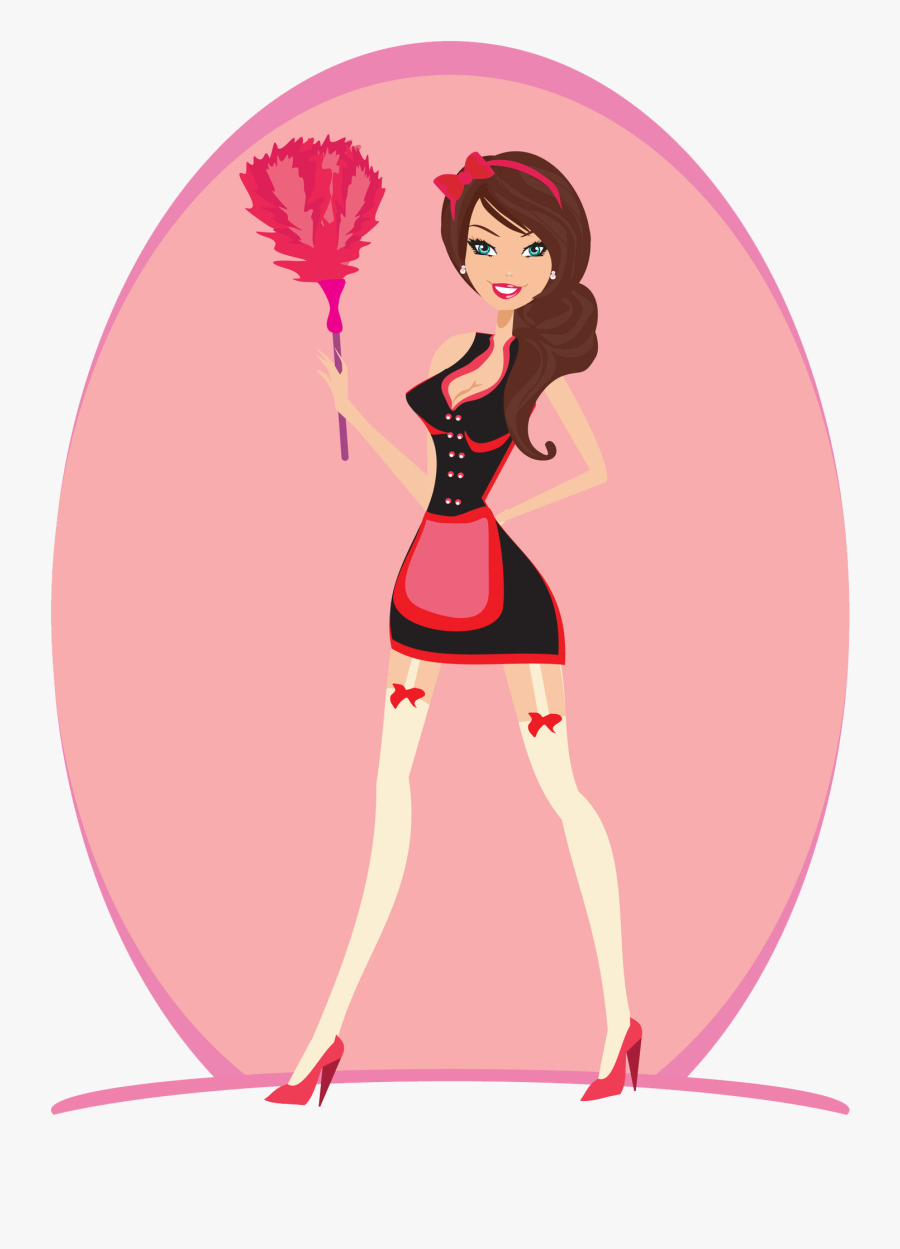 Maid, Transparent Clipart