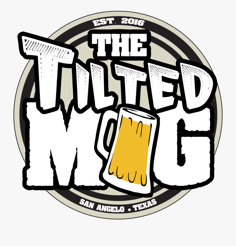 Logo Design For A New - Tilted Mug, Transparent Clipart