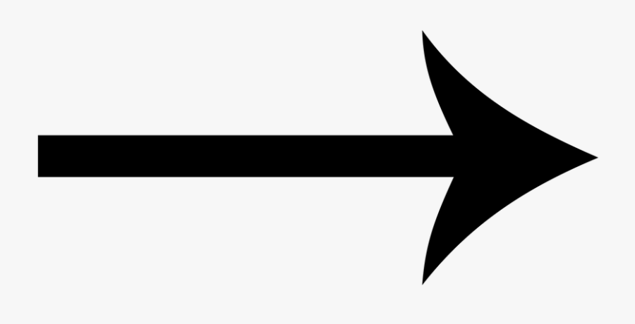 Transparent Single Tribal Arrow Clipart - Direction Symbol Png, Transparent Clipart