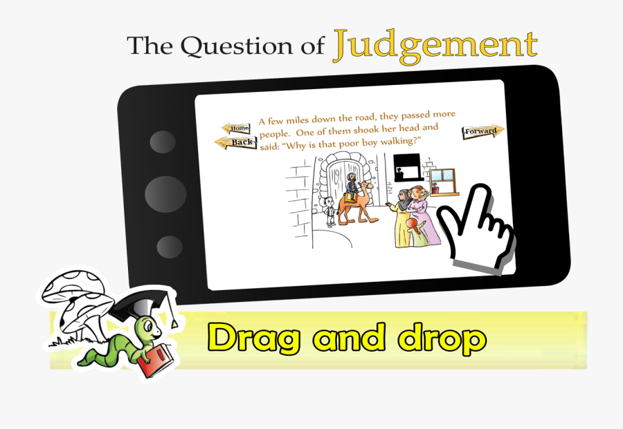 Bedtime Story - Judgement - Pointing Finger, Transparent Clipart