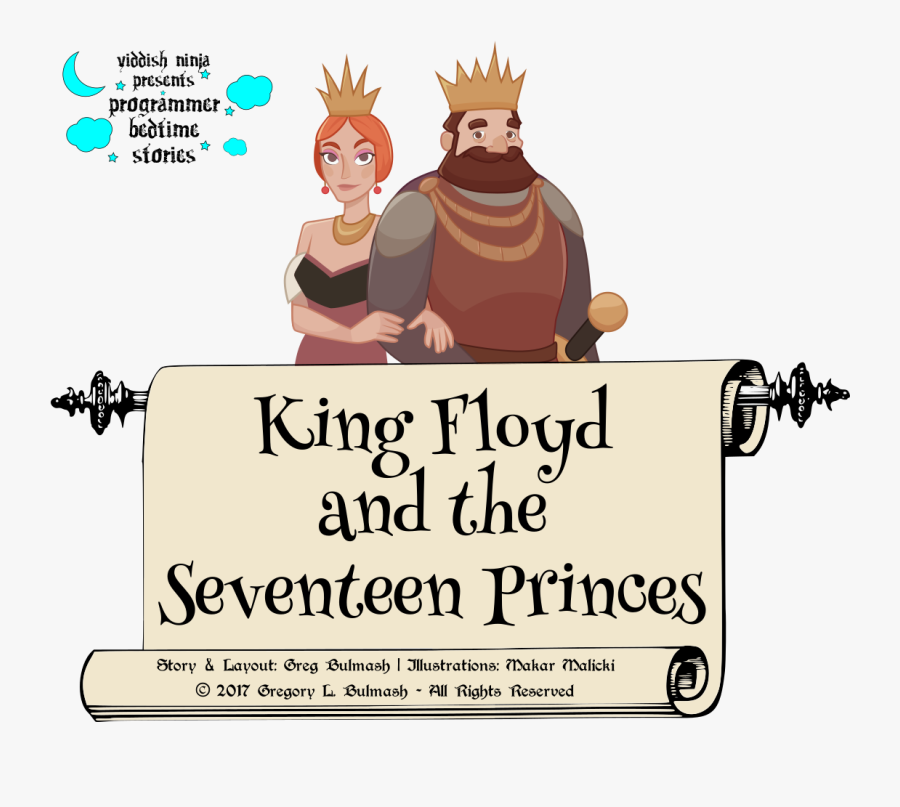 King Floyd And The Seventeen Princes - Scroll White Png, Transparent Clipart