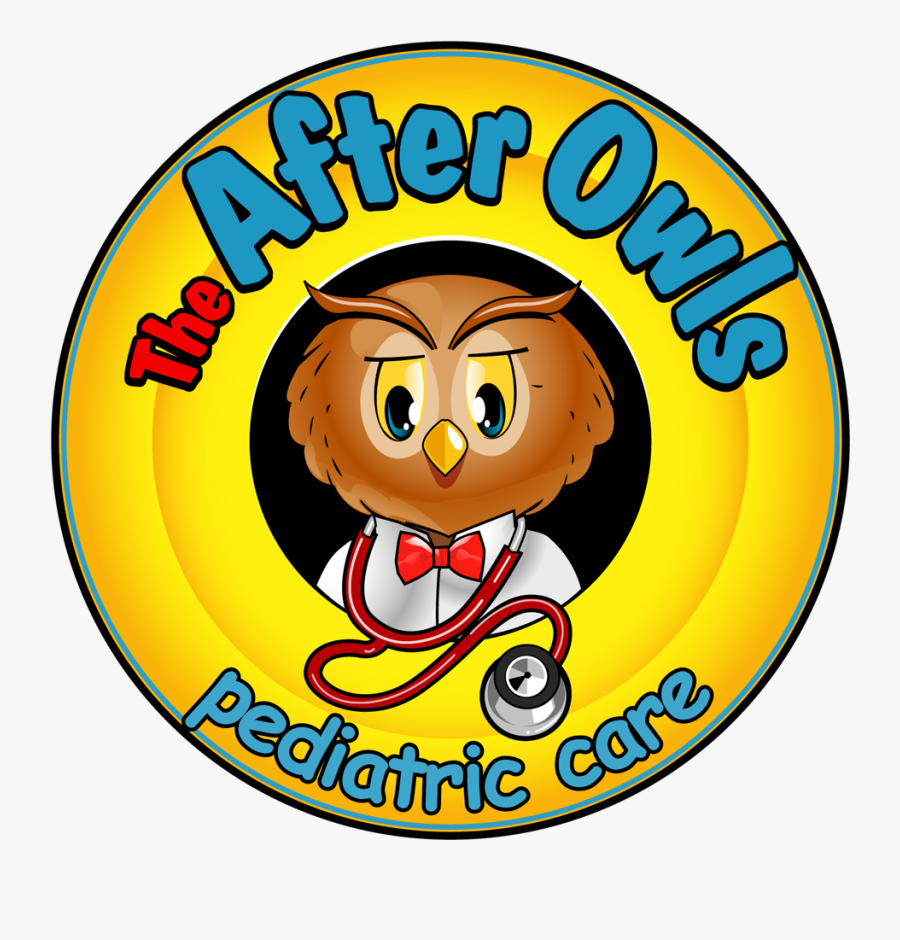 Pediatric Logo Design Called The After Owls, Transparent Clipart