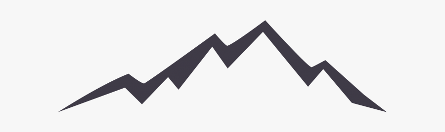 Mountain Clip Art Silhouette - Mountain Png Vector, Transparent Clipart