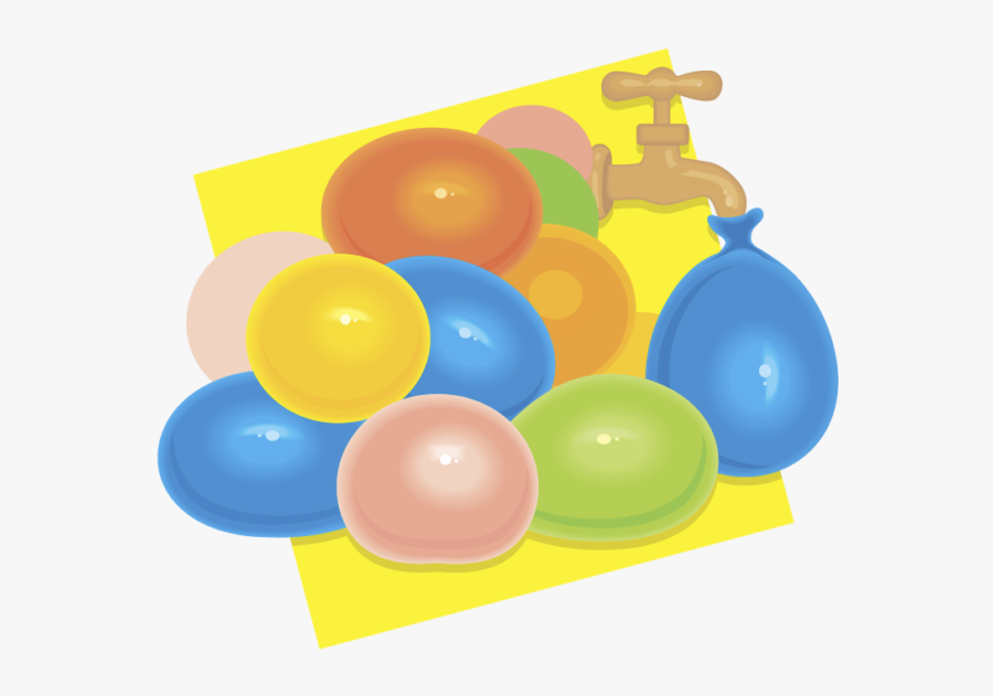 Bellingham Water Balloon Fight - Clip Art Water Balloons, Transparent Clipart