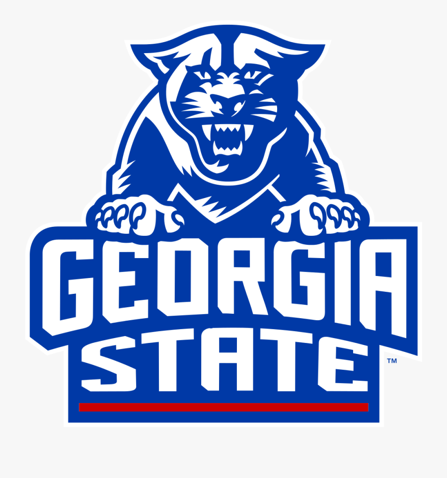 Georgia State University Football Logo, Transparent Clipart