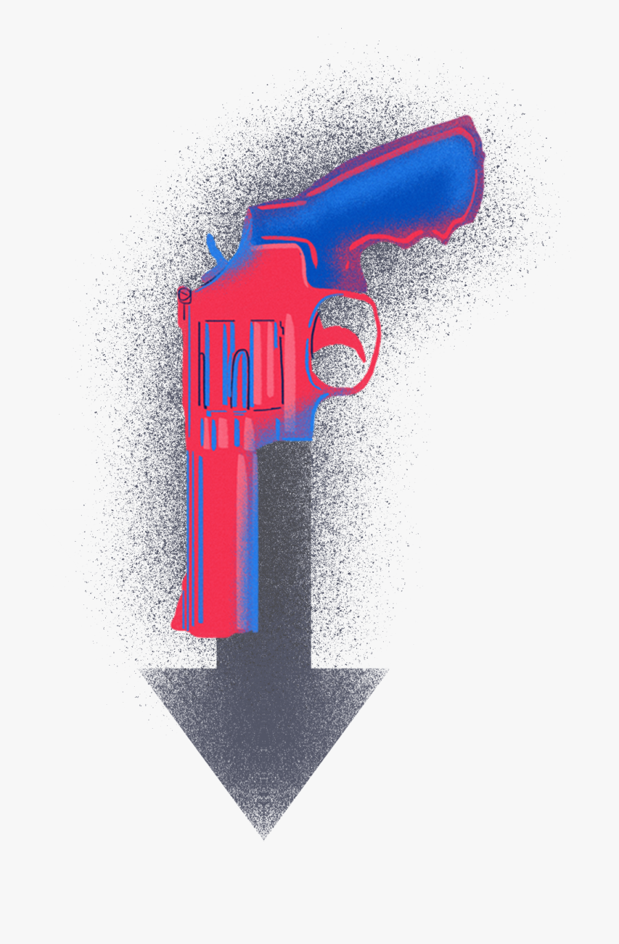 Revolver , Png Download - Water Gun, Transparent Clipart