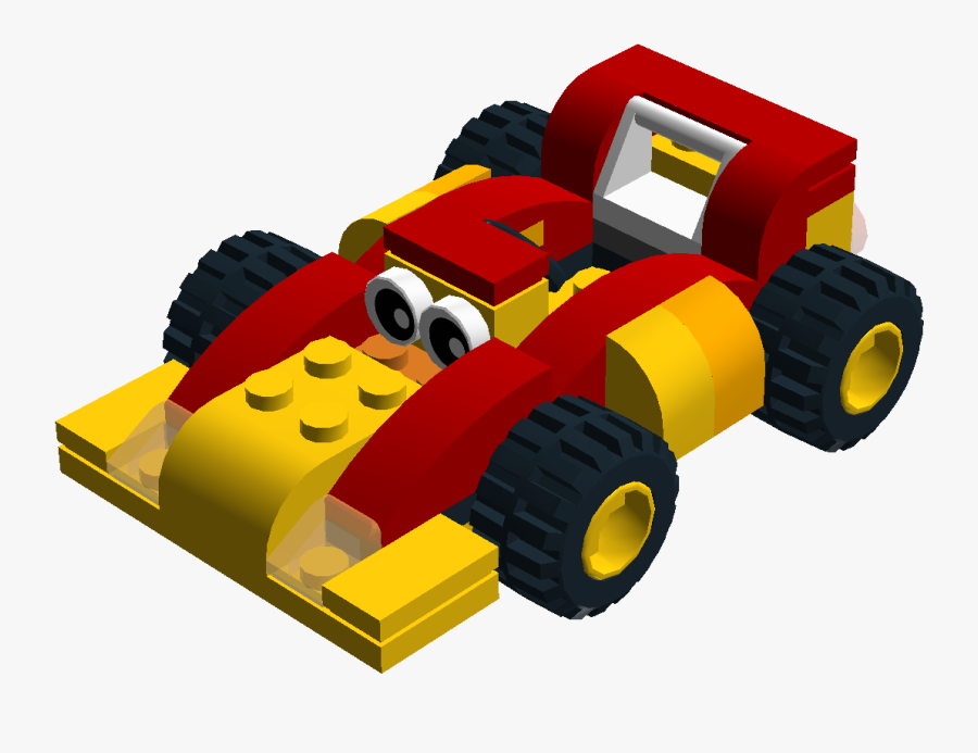 Simple Car Lego Png, Transparent Clipart