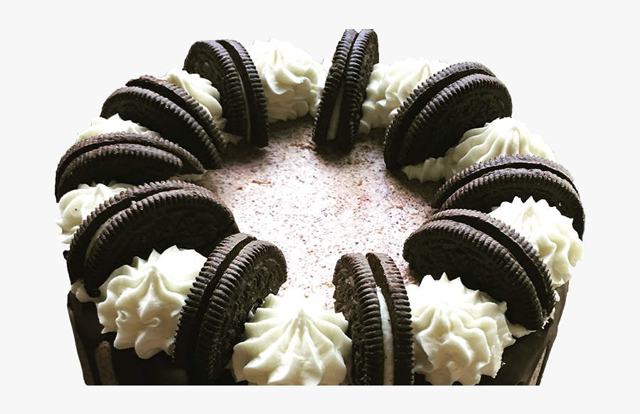 Cookie N Cream Cake, Transparent Clipart