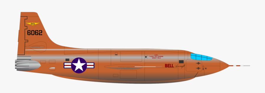 Propeller Driven Aircraft,boeing,jet Aircraft - Bell X 1 Clipart, Transparent Clipart