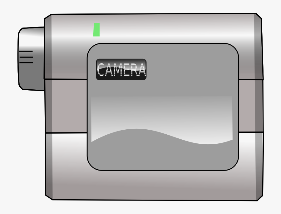Transparent Digital Camera Clipart - Video Camera, Transparent Clipart