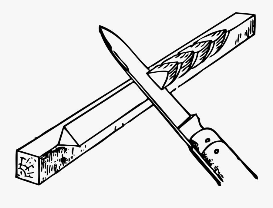 Line Art,angle,area - Pocketknife, Transparent Clipart