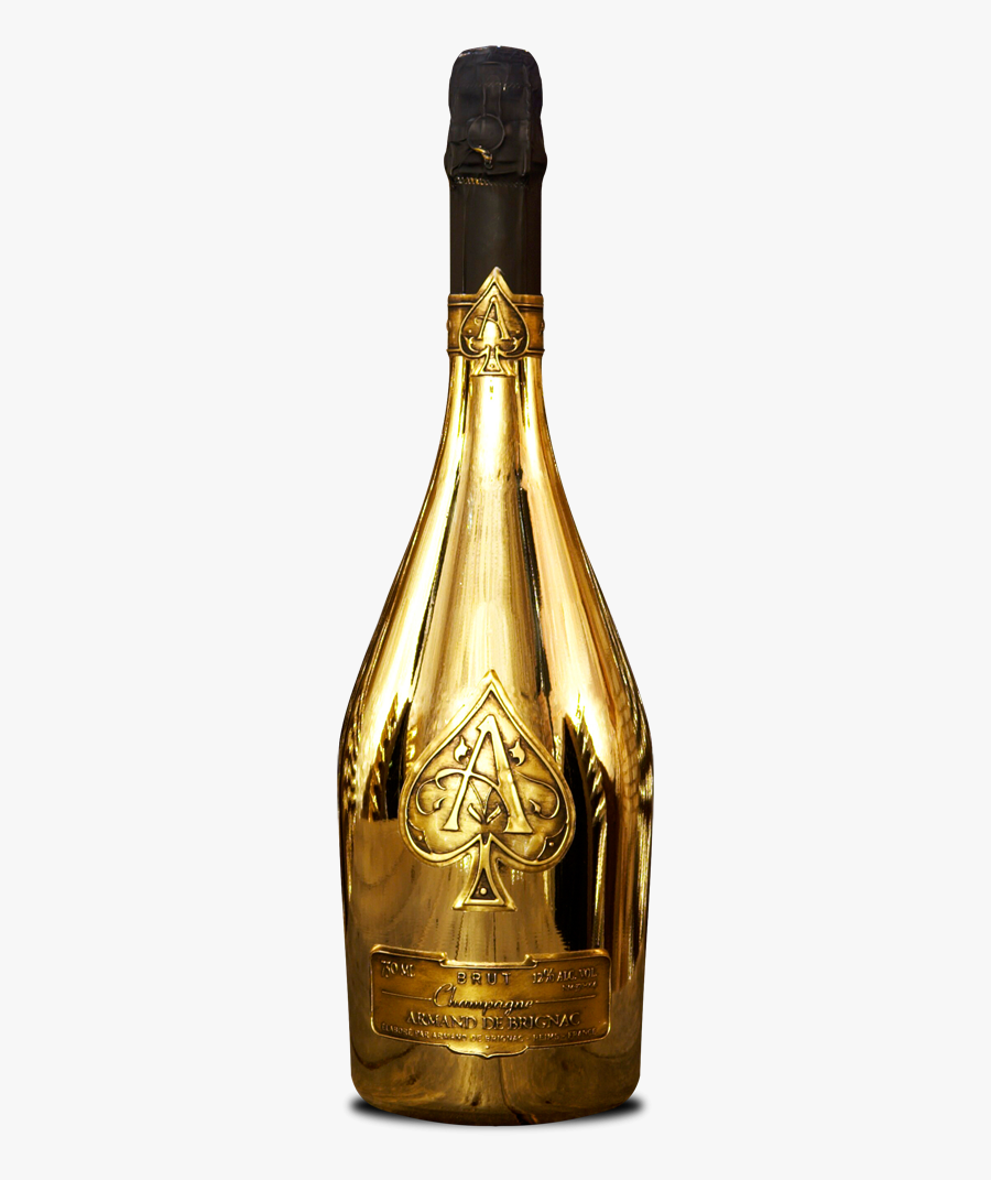 For Free Download - Armand De Brignac Ace Of Spades Champagne Brut, Transparent Clipart