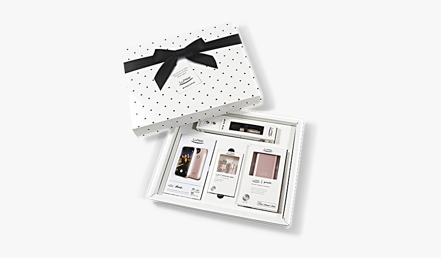Rose Lumee Duo Gift Box Iphone 7,6s,6 [rose] - Iphone X Gift Pack, Transparent Clipart