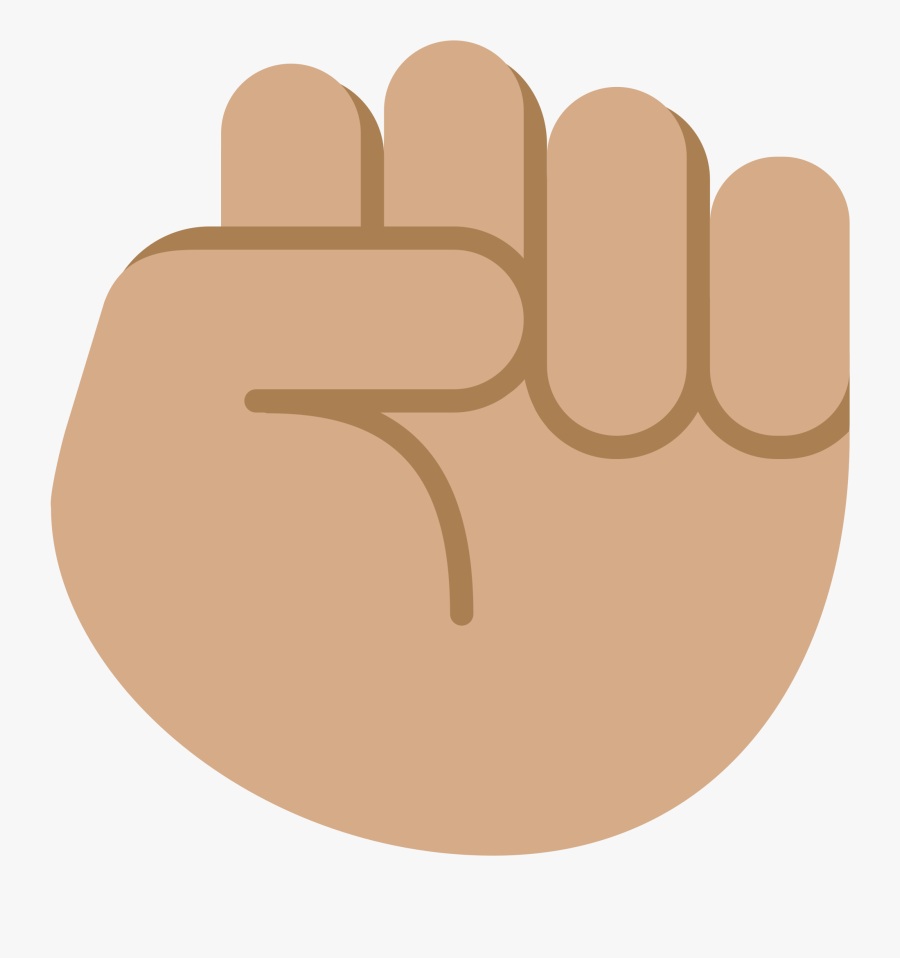 Transparent Raised Fist Png, Transparent Clipart