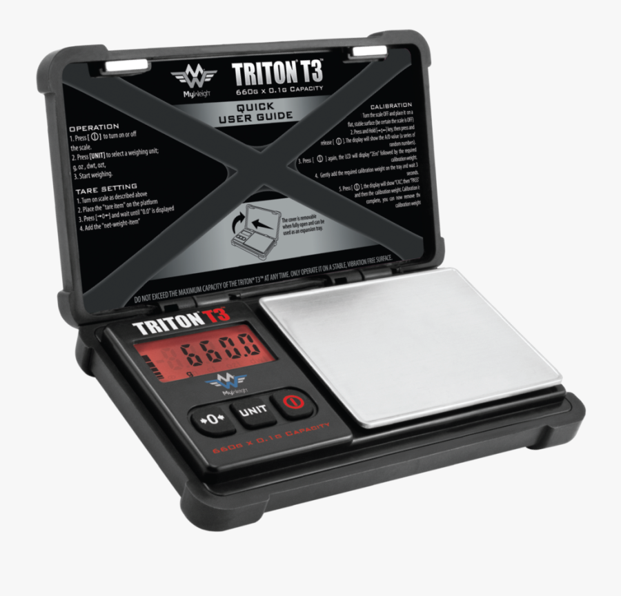 Transparent Scales Digital - Triton T3 Scale, Transparent Clipart