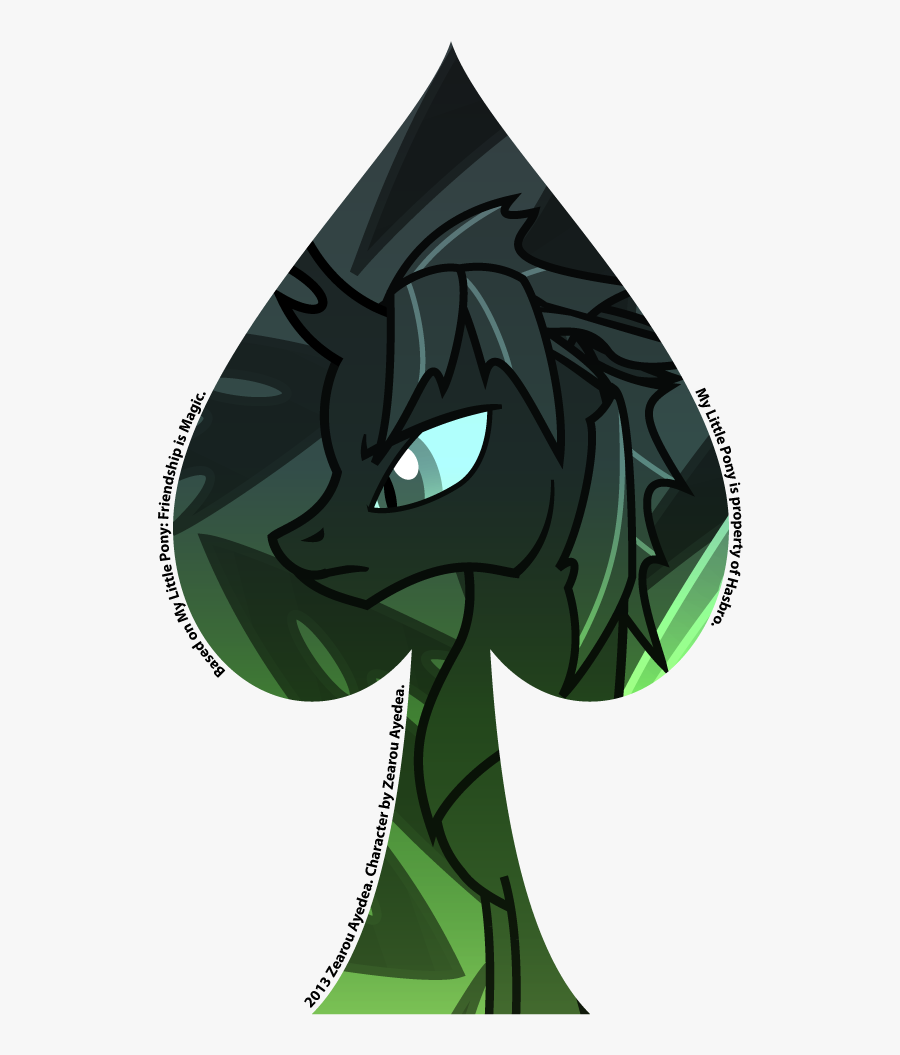 Ace Of Spades - Cartoon, Transparent Clipart