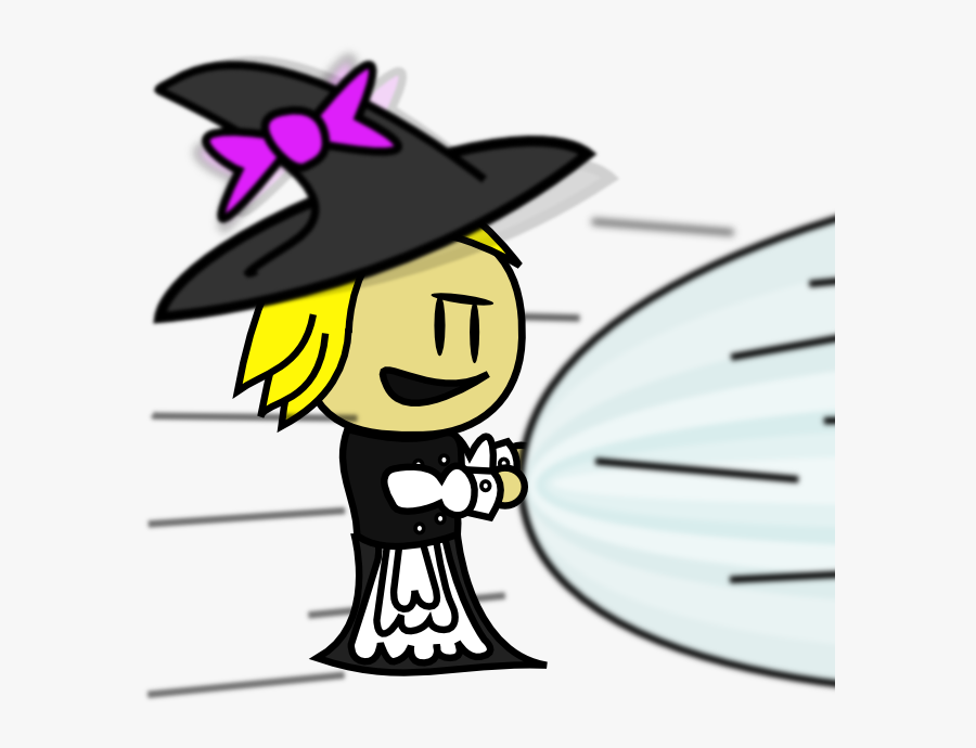 Marisakirisame - Cartoon, Transparent Clipart