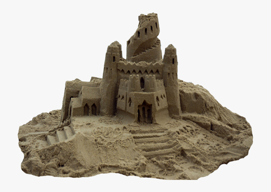 Sand Castle Mansion, Transparent Clipart