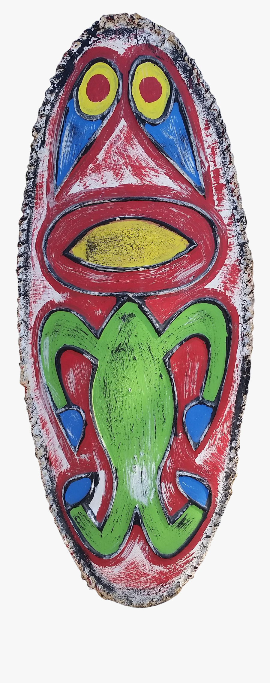 Tiki Mask Hawaiian Art Sculpture On Chairish - Carving, Transparent Clipart