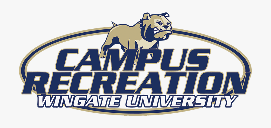 Wingate University Campus Recreation Logo, Transparent Clipart