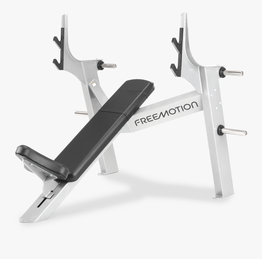 Olympic Incline Bench - Weightlifting Machine, Transparent Clipart