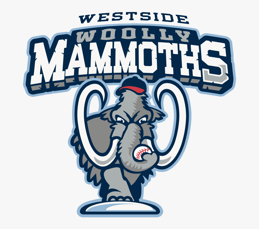 Woolly Mammoth Baseball Team, Transparent Clipart