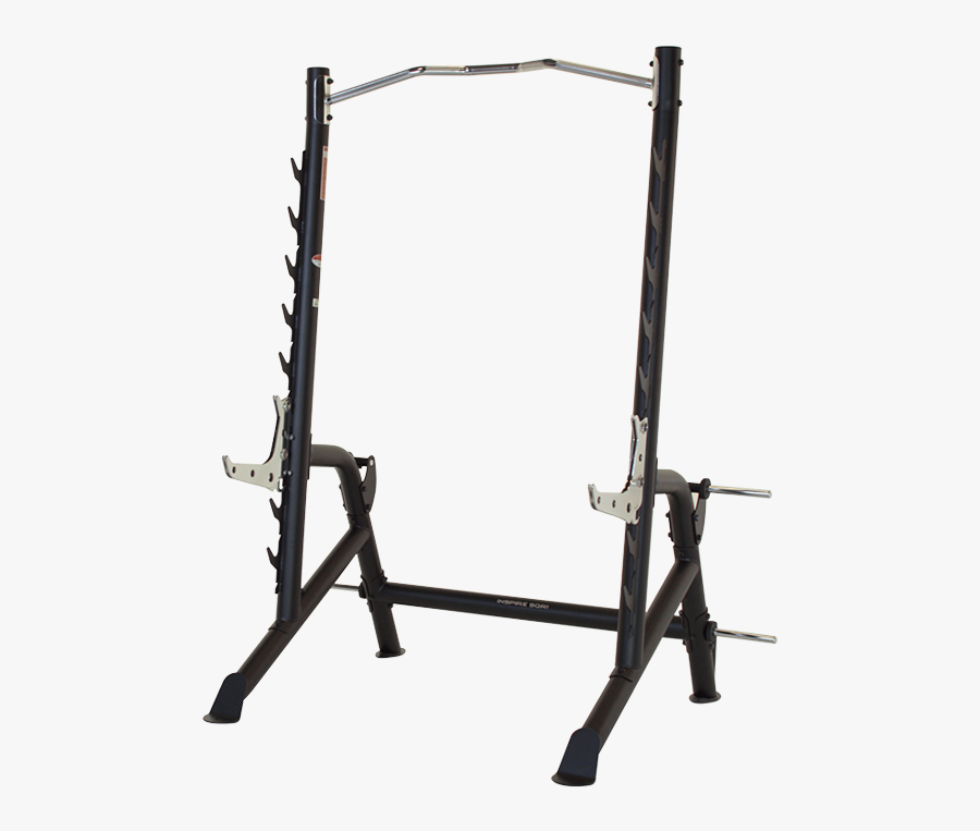 Inspire Fitness Squat Rack With Safeties - インスパイア ハーフ ラック, Transparent Clipart