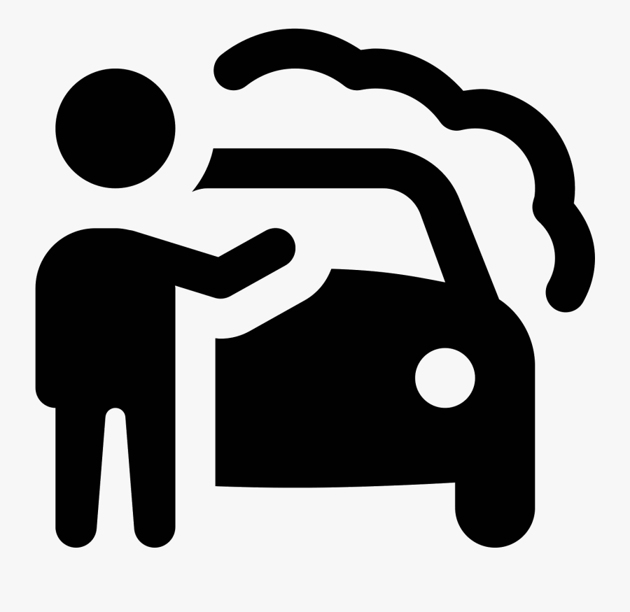 Car Cleaning Icon, Transparent Clipart