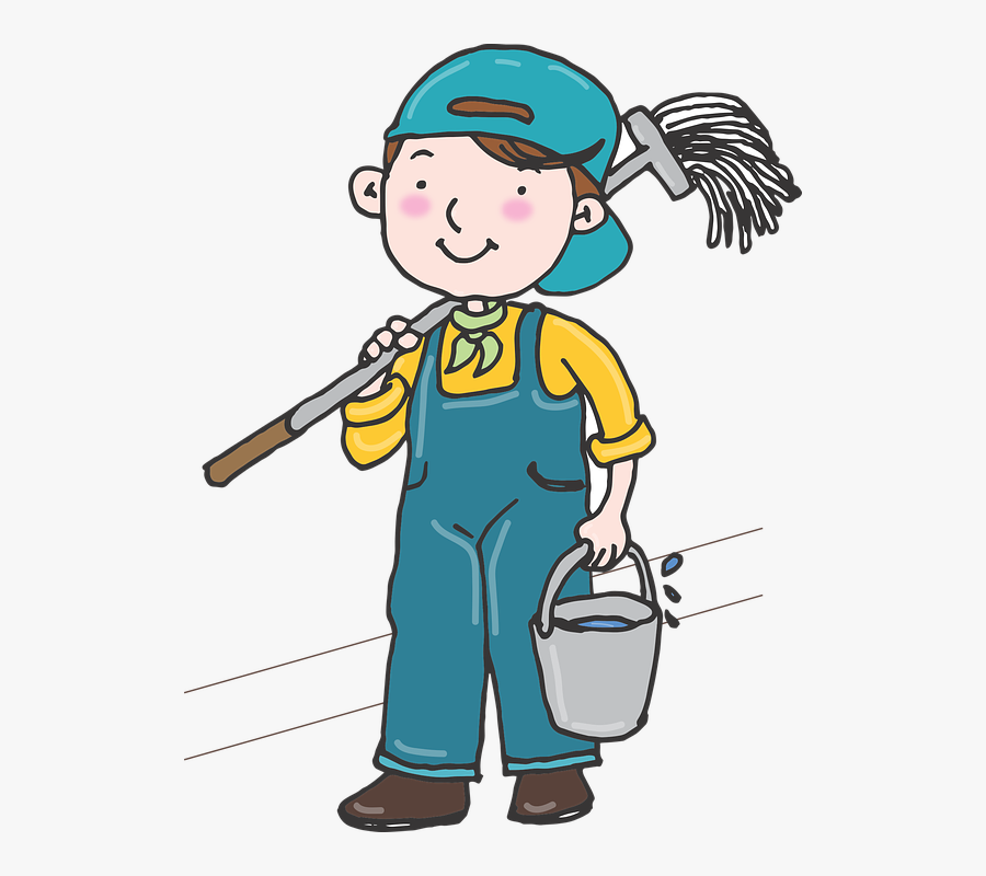 Man, Cleaning, Water Quality, Clean People - รูป การ์ตูน ทํา ความ สะอาด, Transparent Clipart