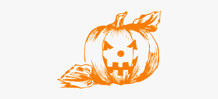 The Halloween, Monster, Pumpkin, Halloween, Autumn - Halloween Coloring Pages, Transparent Clipart